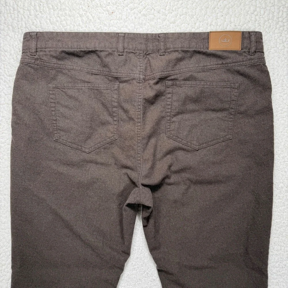 Peter Millar Straight 5-Pocket‎ Pants Mens 40x32 Brown Luxury Preppy Business